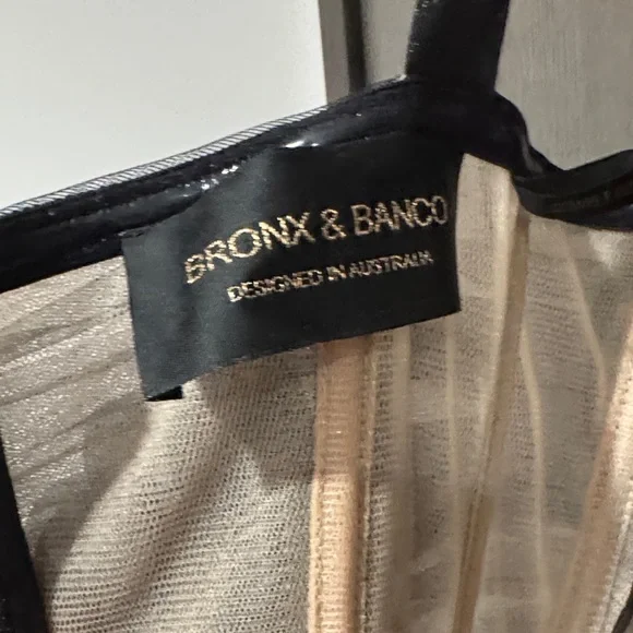 Bronx and Banco Black Gown - Picture 9 of 14